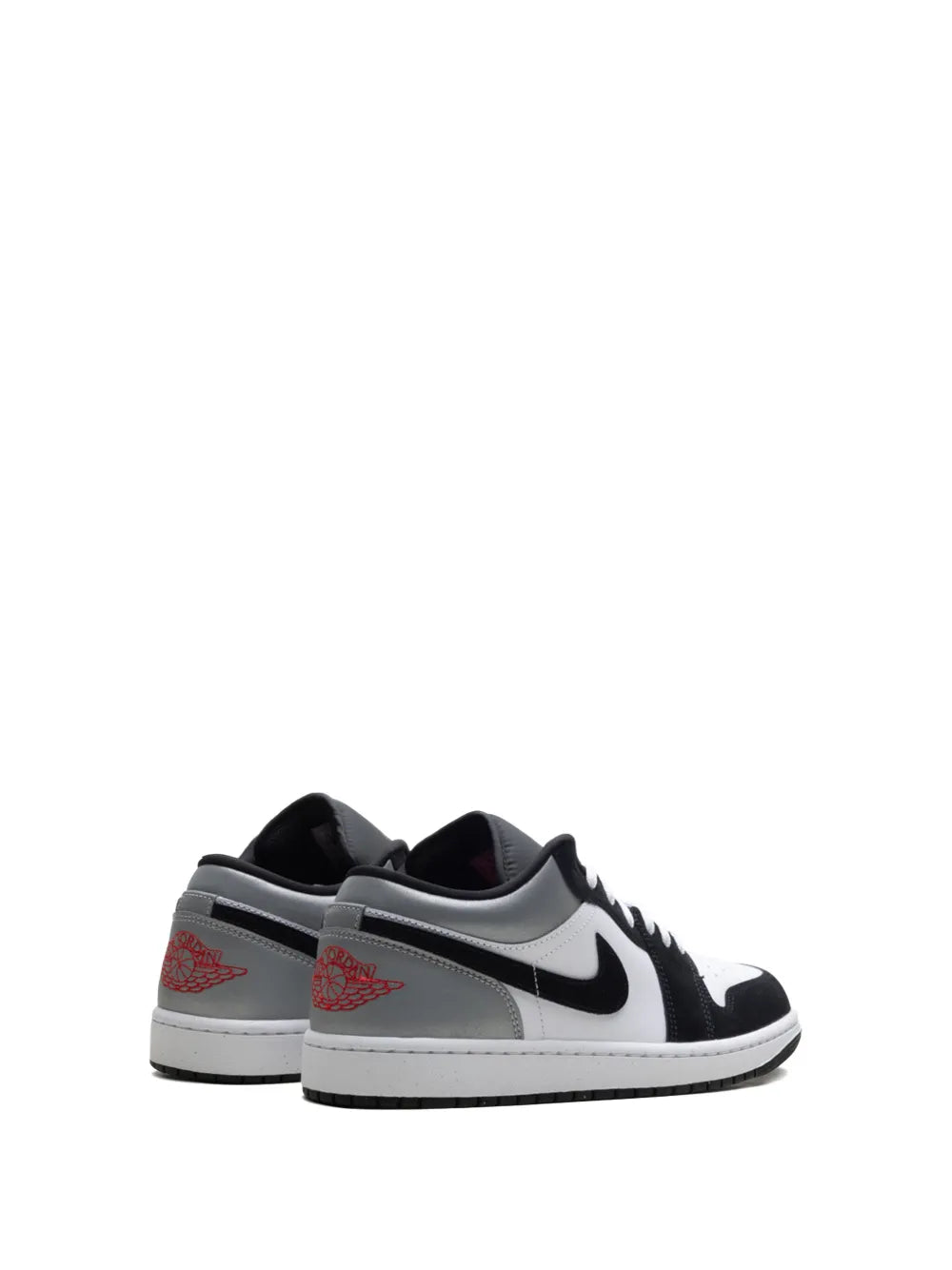 Nikee Air Jordan Retro 1 Low SE Metallic Black Silver 920 - 3