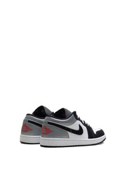 Nikee Air Jordan Retro 1 Low SE Metallic Black Silver 920 - 3