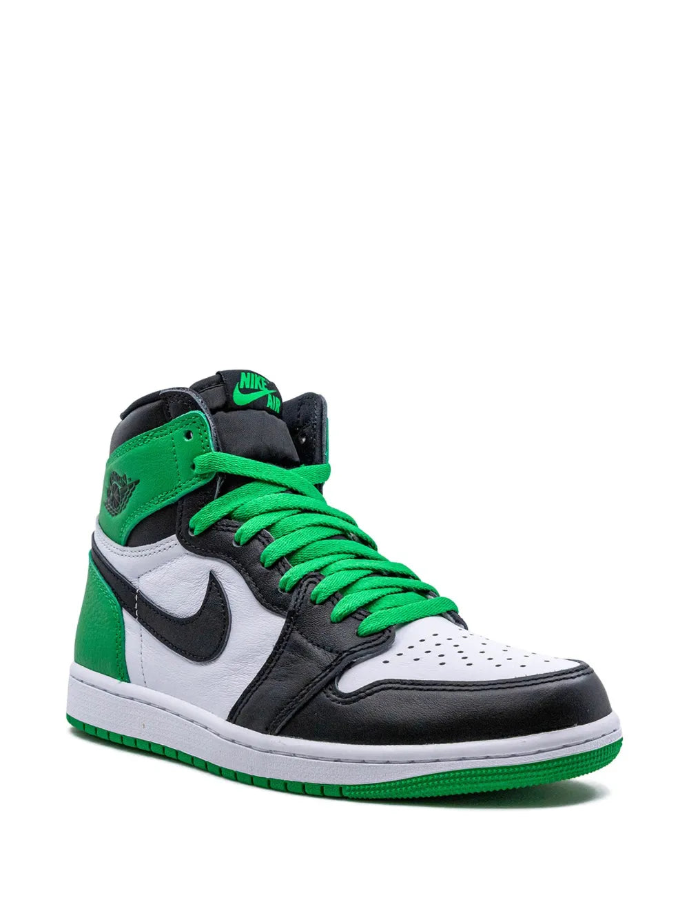 Nikee Air Jordan Retro 1 Lucky Green Semi UA 1028 - 2