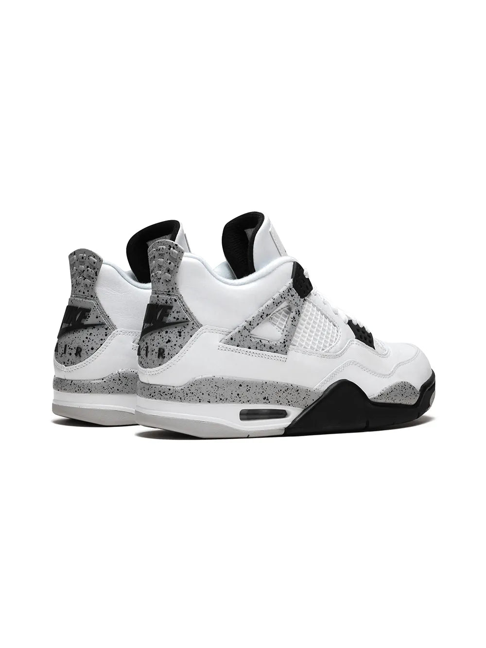 Nikee Air Jordan Retro 4 White Cement Semi Ua Quality - 3