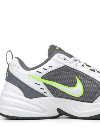 Nikee Air Monarch Iv Trainers X White Cool Grey - 4