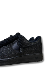Nikee Airforce 1 All Black Glitter - 2