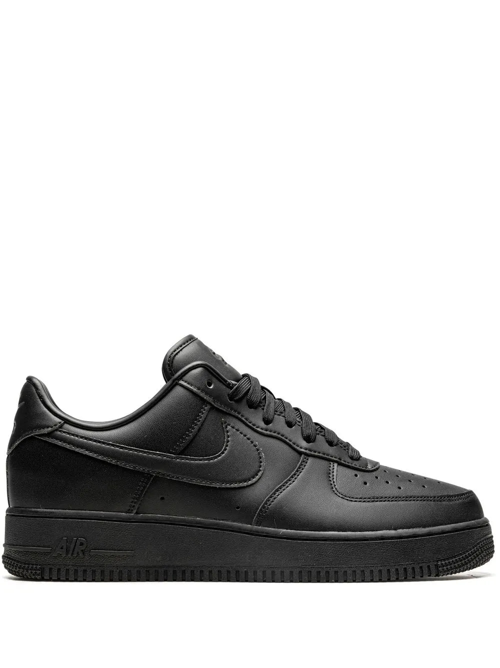 Nikee Airforce 1 Black 1st Leather UA - 1