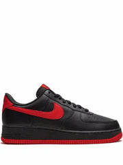 Nikee Airforce 1 Low 07 University Red Black - 1
