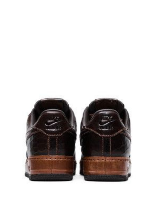Nikee Airforce 1 Low Fauna Brown Croc 1107 - 4