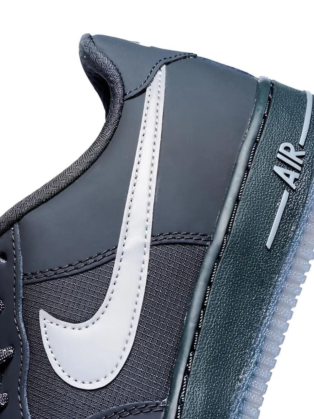 Nikee Airforce 1 Low GS Anthracite - 3