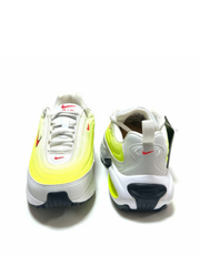 Nikee Airmax Portal Sneakers White Yellow - 4