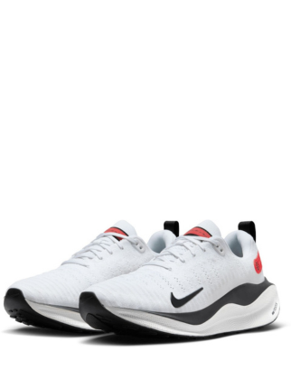Nikee ReactX Infinity Run 4 White Light Crimson - 5