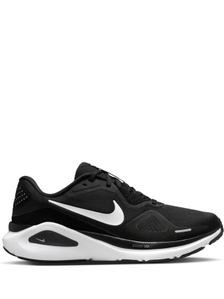 Nikee Running Structure 26 trainers in black and white - 1