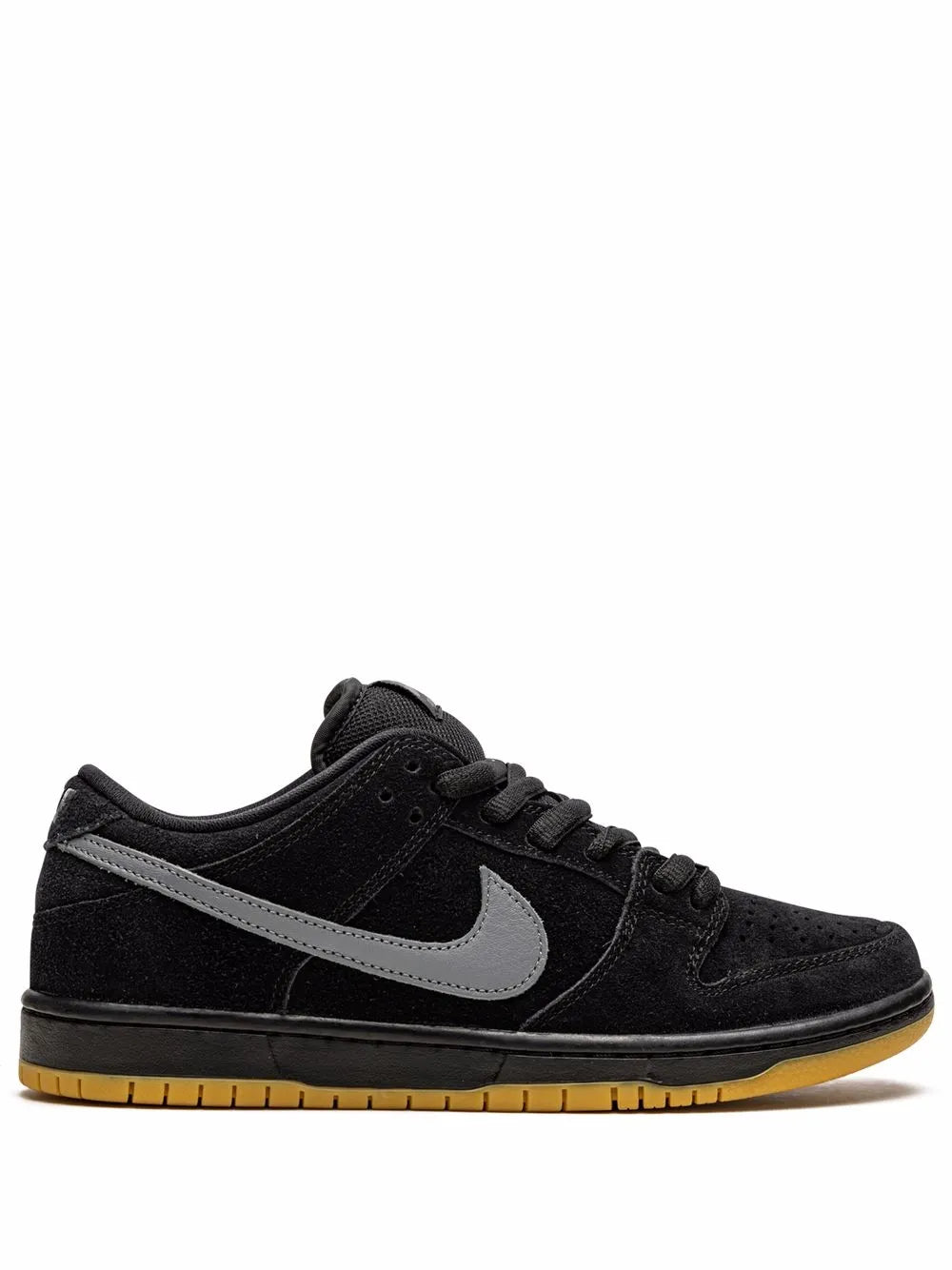 Nikee SB Dunk Low Fog Black Gum - 1