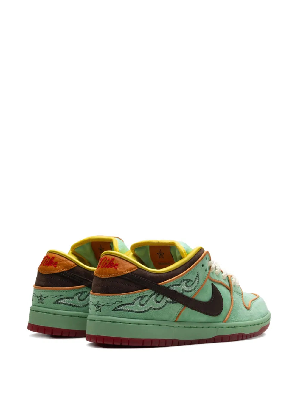 Nikee SB Dunk Low QS Black Rodeo Tourmaline - 3
