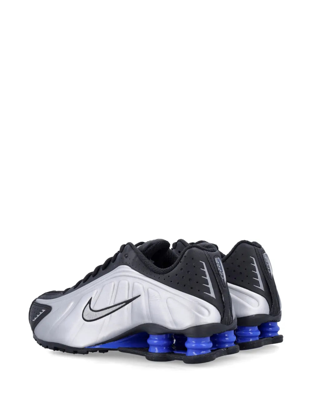 Nikee Shox R4 Black Metallic Silver Racer Blue 304 - 3