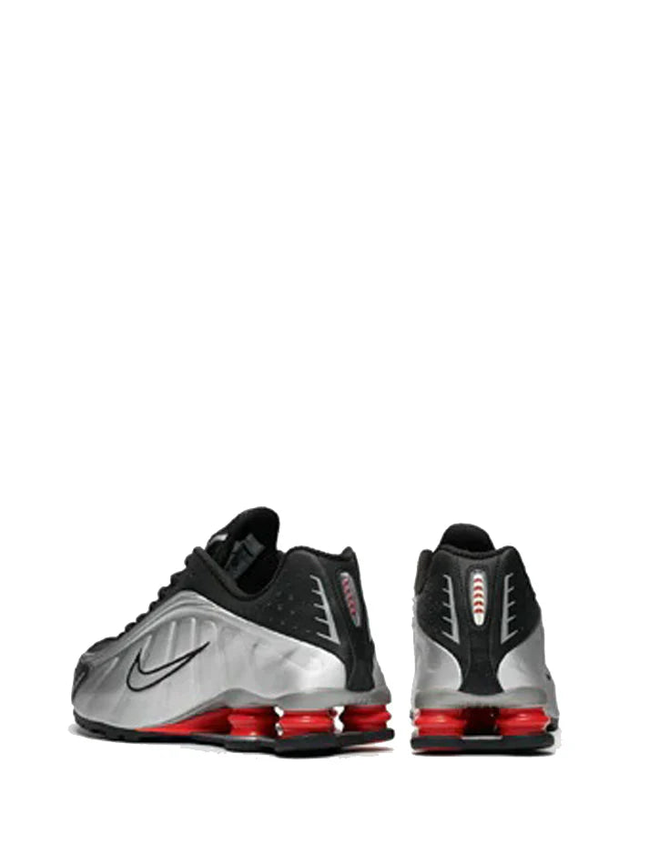 Nikee Shox R4 Black Metallic Silver - 4