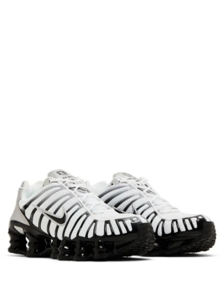 Nikee Shox TL Metallic Silver White Black 215 - 2