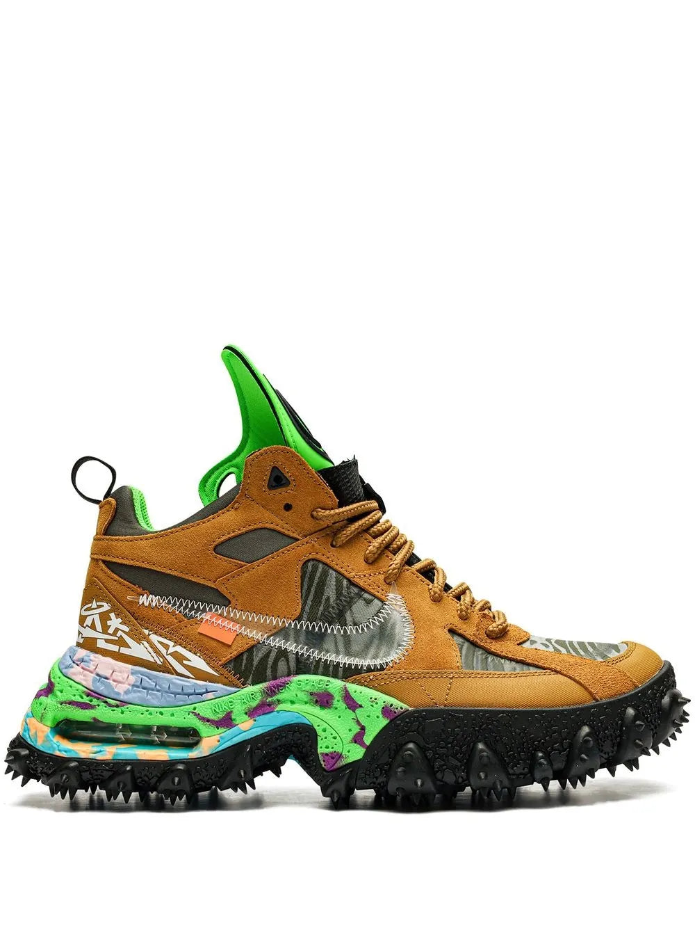 Nikee X Off-WhiteAir Terra Forma Archaeo Brown - 1