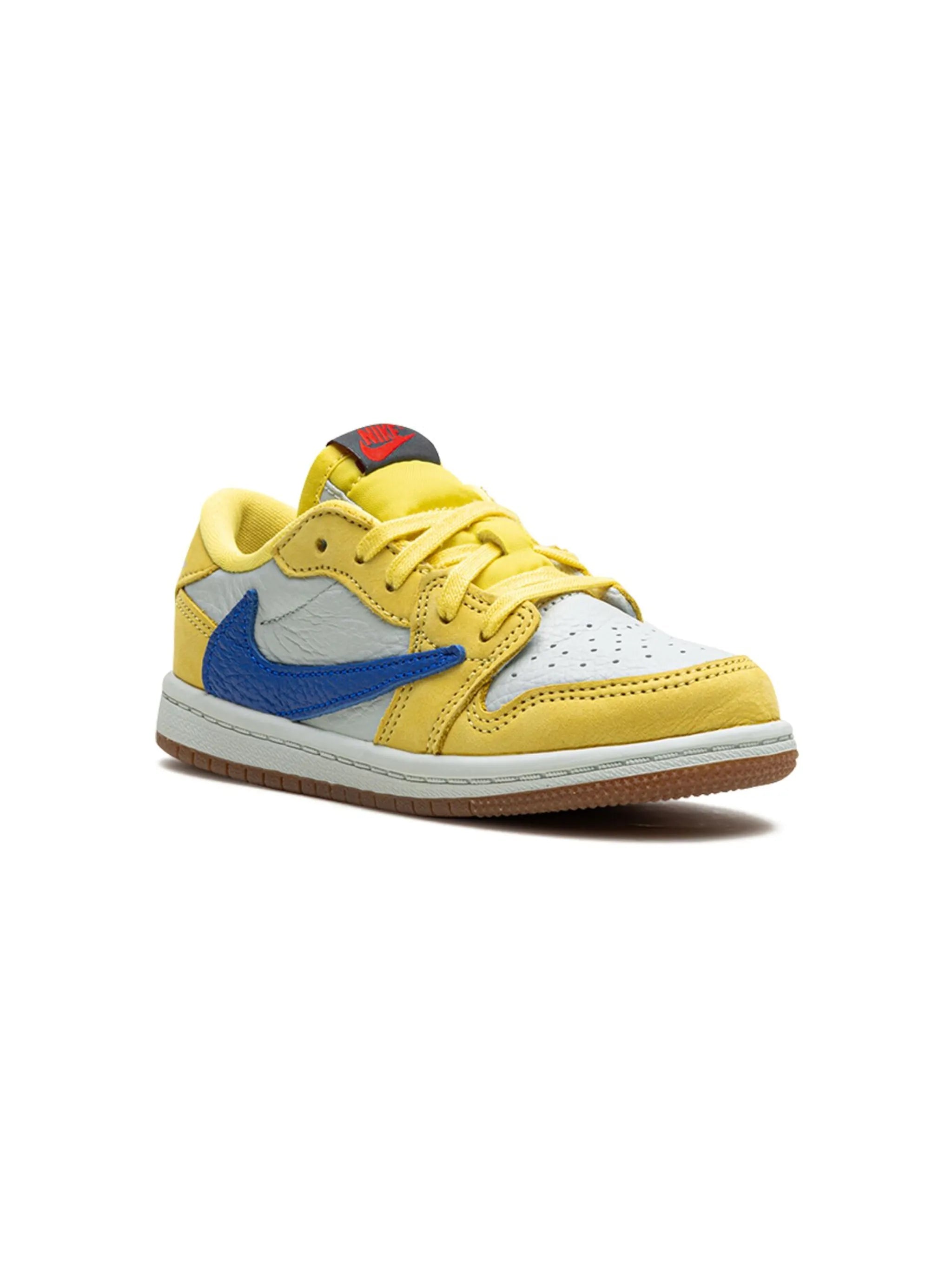 Nikee air jordan retro low x travis scott canary - 2