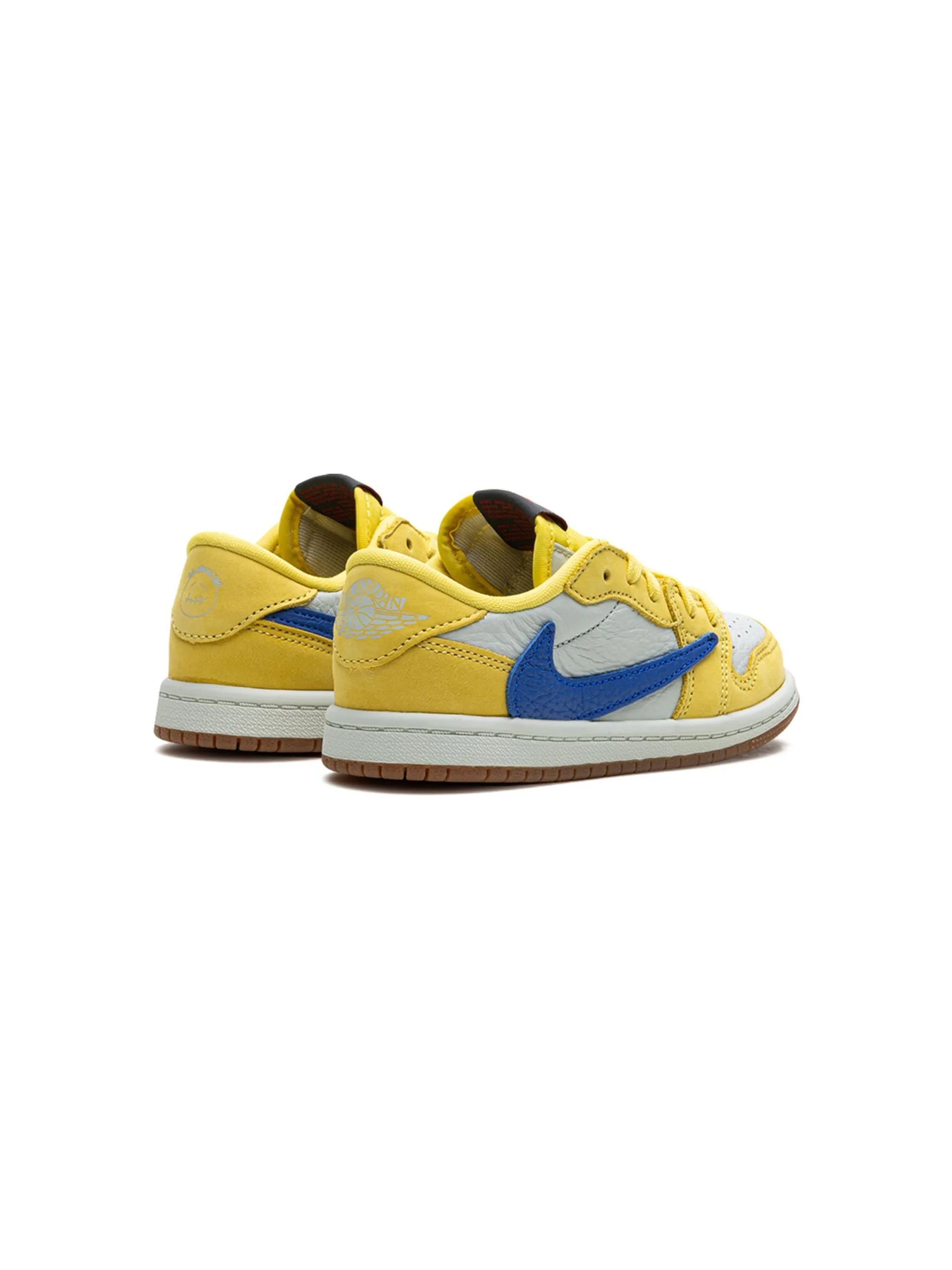 Nikee air jordan retro low x travis scott canary - 3