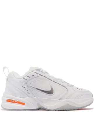 Nikee air monarch iv snow day white total orange metallic silver - 1