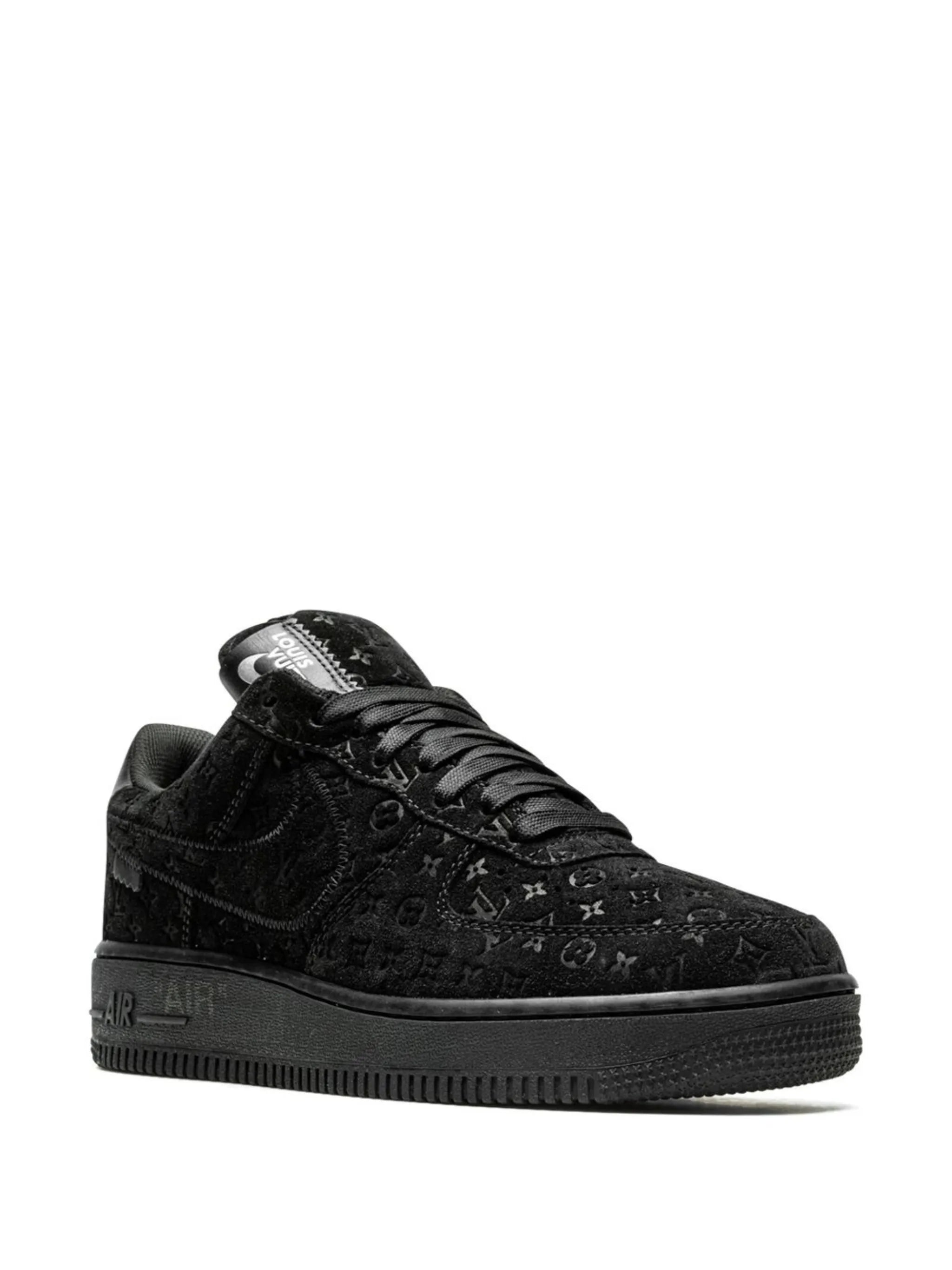 Nikee airforce 1 all black glitter Fix 689 - 2