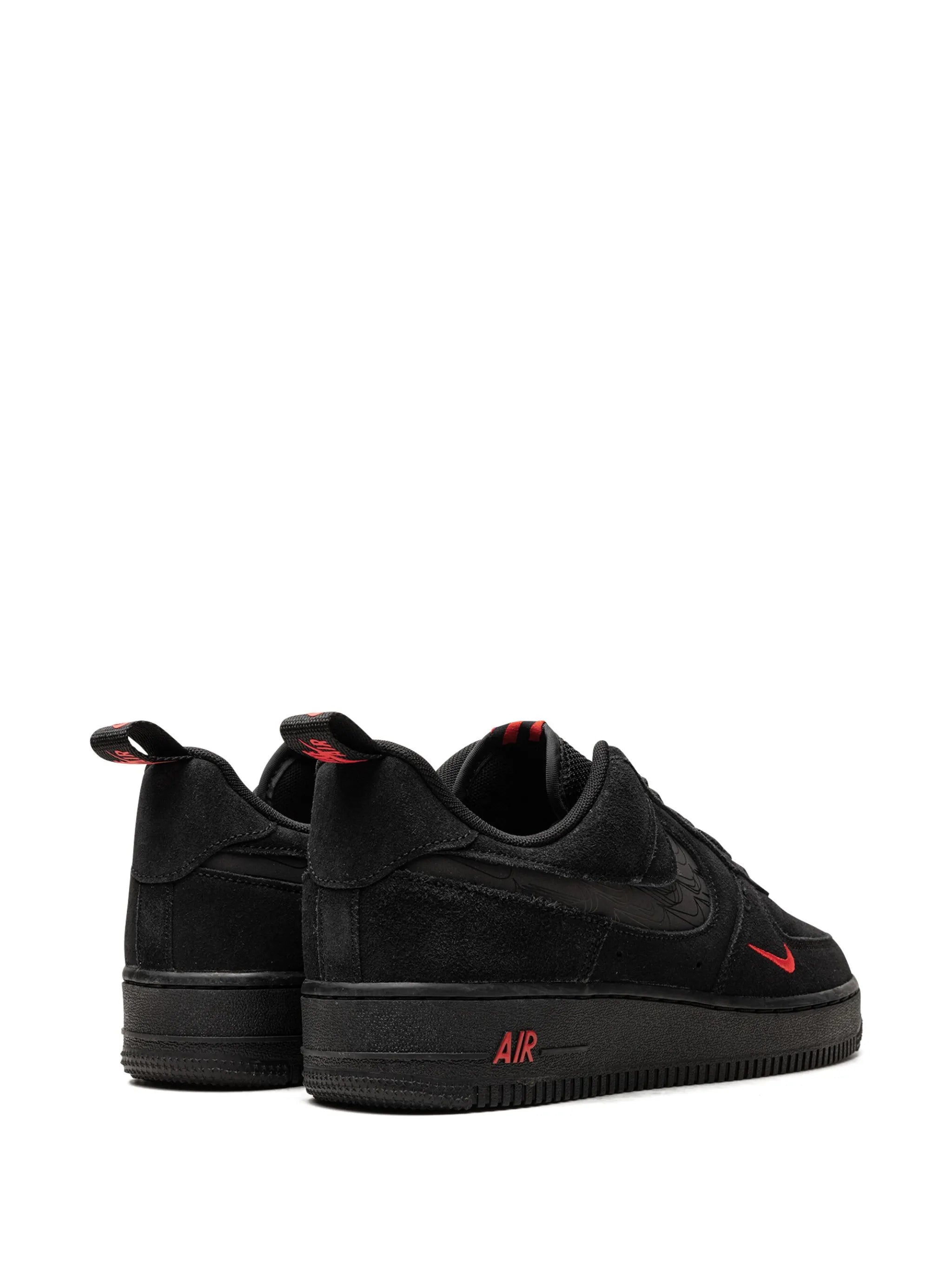Nikee airforce 1 black orange - 4