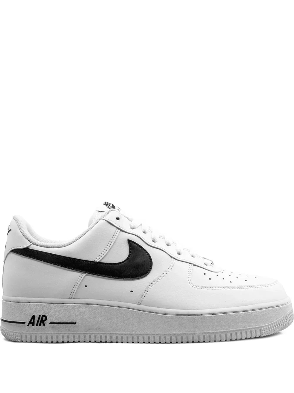 Nikee airforce 1 white black swoosh - 1