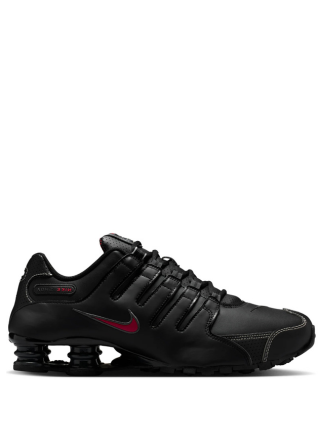 Nikee shox nz black varsity red 888 - 1