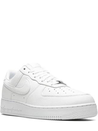 Nocta X Nikee Airforce 1 Low Certified Lover Boy Triple White for her - 2