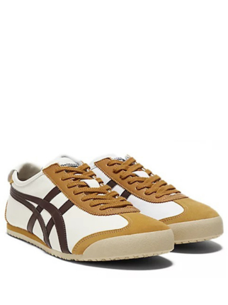 ONITSUKA TIGER SNEAKERS MEXICO 66 CREAM LICORICE BROWN Fix - 2