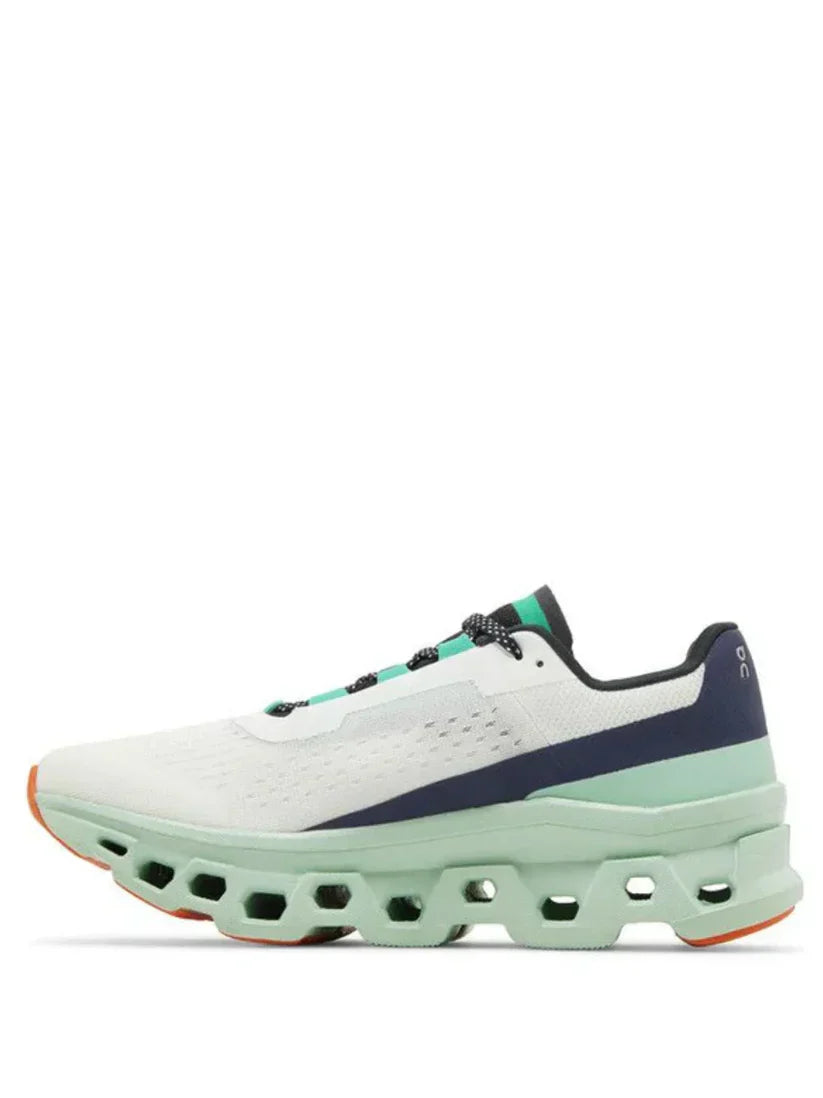 On CloudMonster Running Undyed White Creek 204 - 3