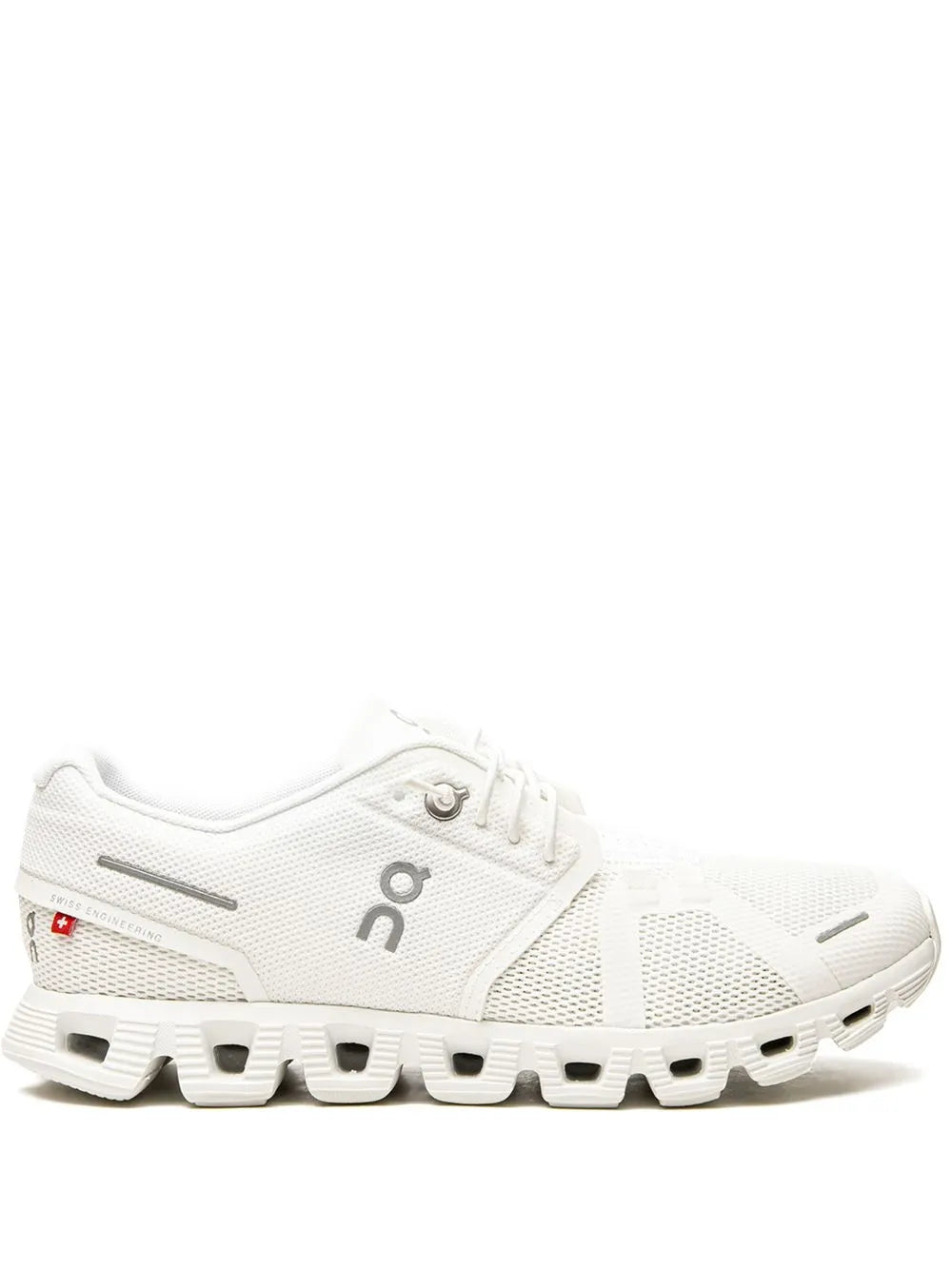 On Cloud Running 5 All White Shoes - 1