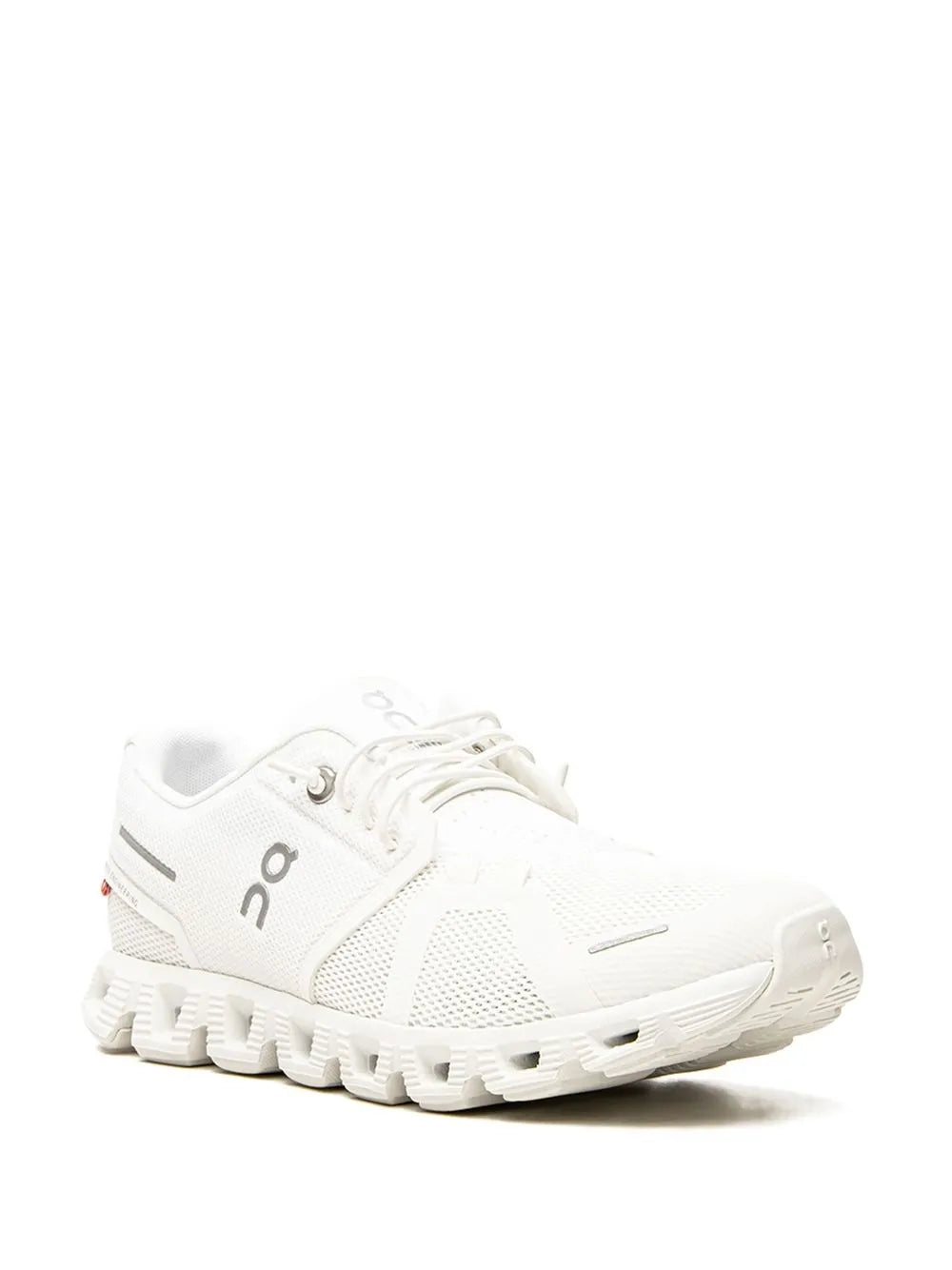 On Cloud Running 5 All White Shoes - 2