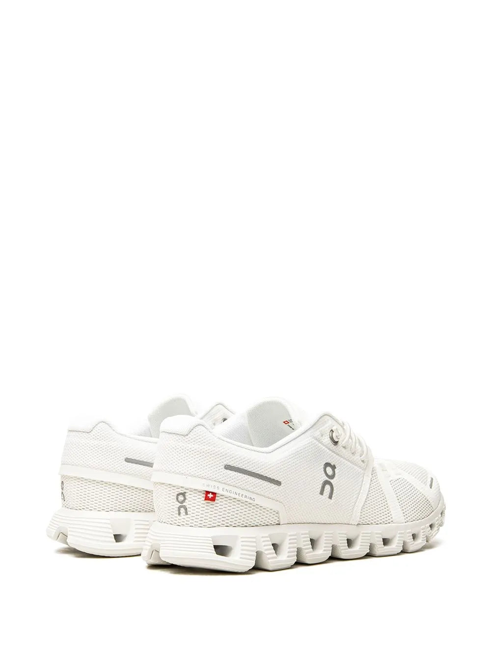 On Cloud Running 5 All White Shoes - 3