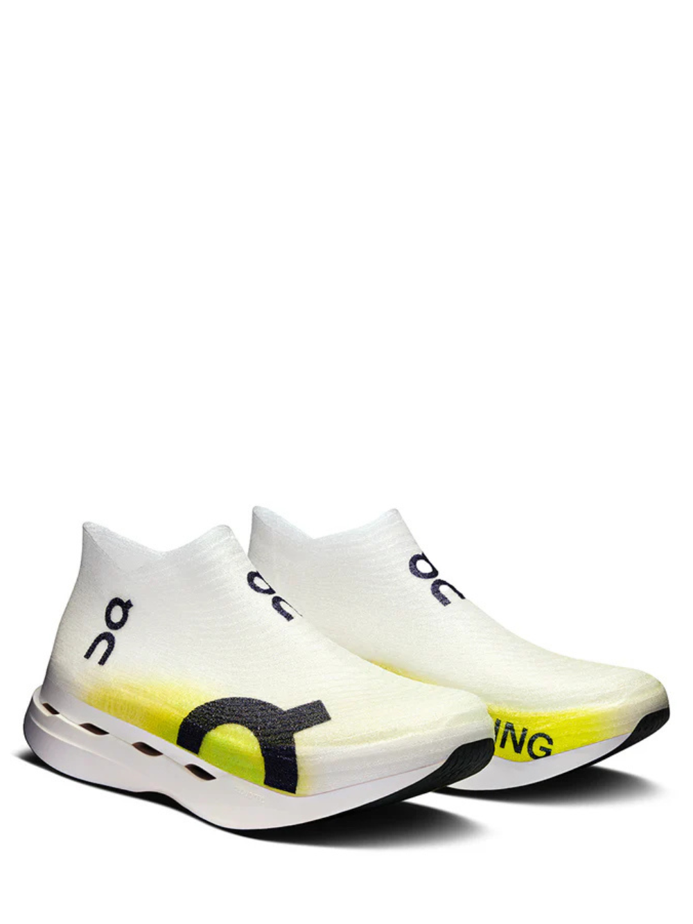 On Cloudboom Strike LS White Yellow - 3