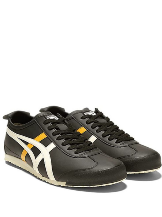 Onitsukaa Tiger Mexico 66 Black White Yellow - 2