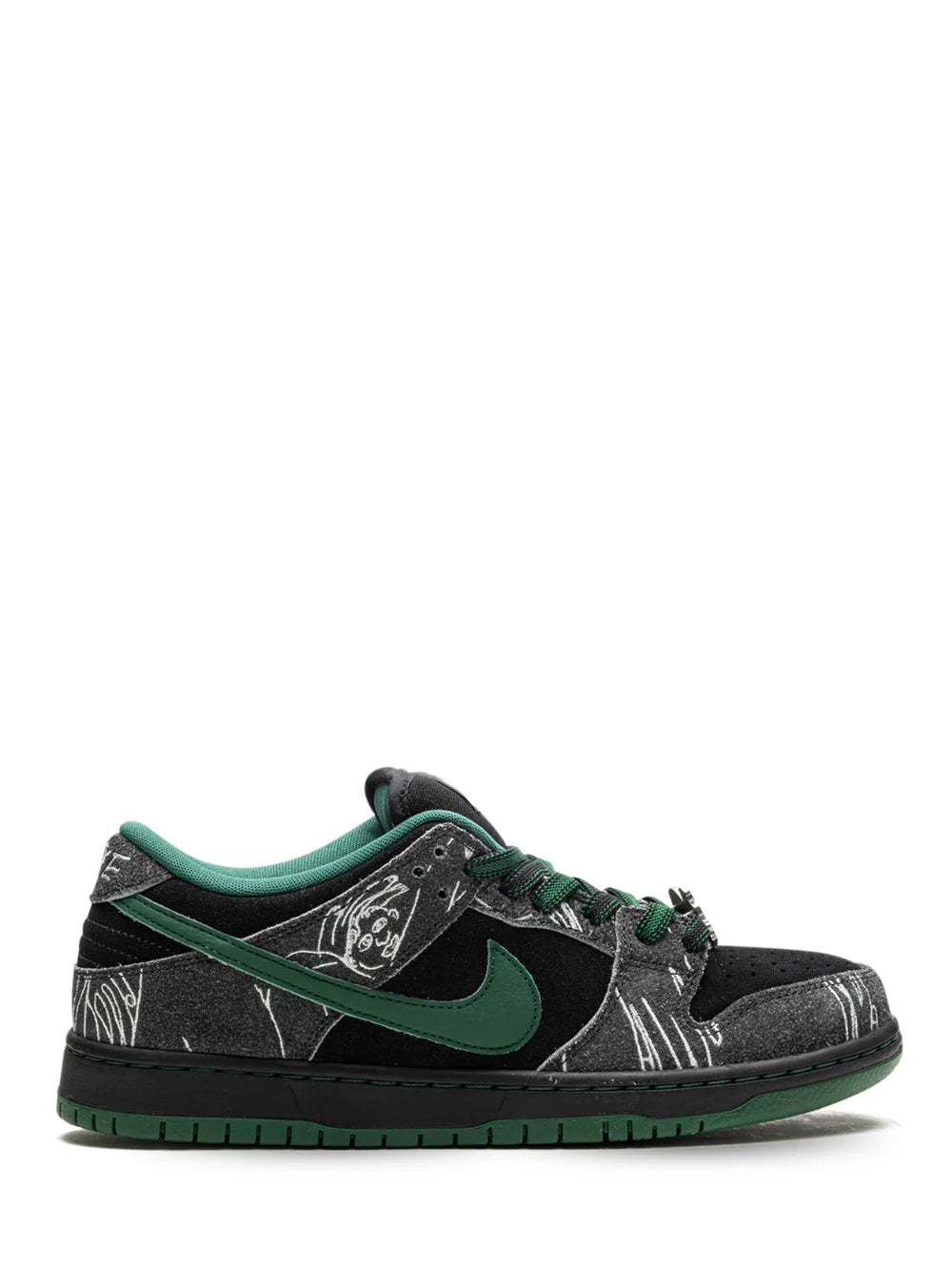 sb dunk Low pro there skatebords green
