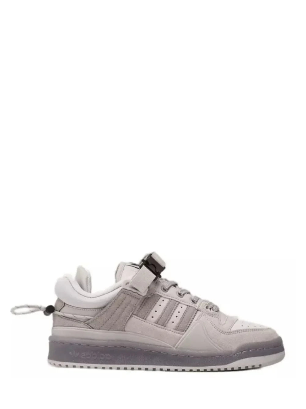 adidass fourm bad bunny light grey
