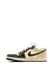 nikee air jordan retro 1 low se coconut milk black
