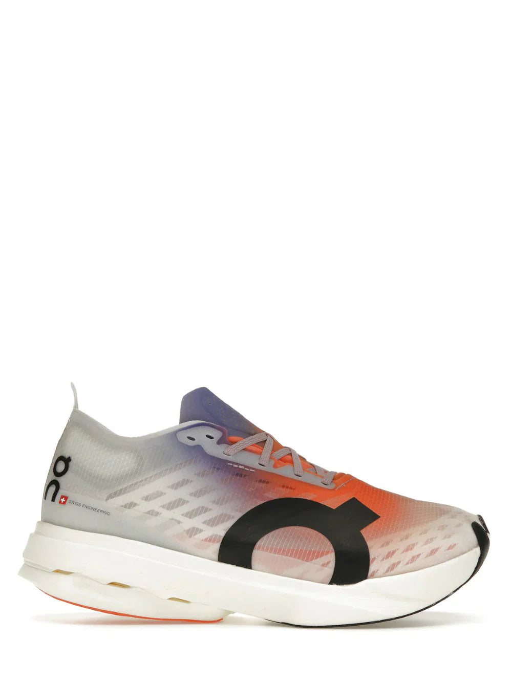 On cloud Running boom strike white flame