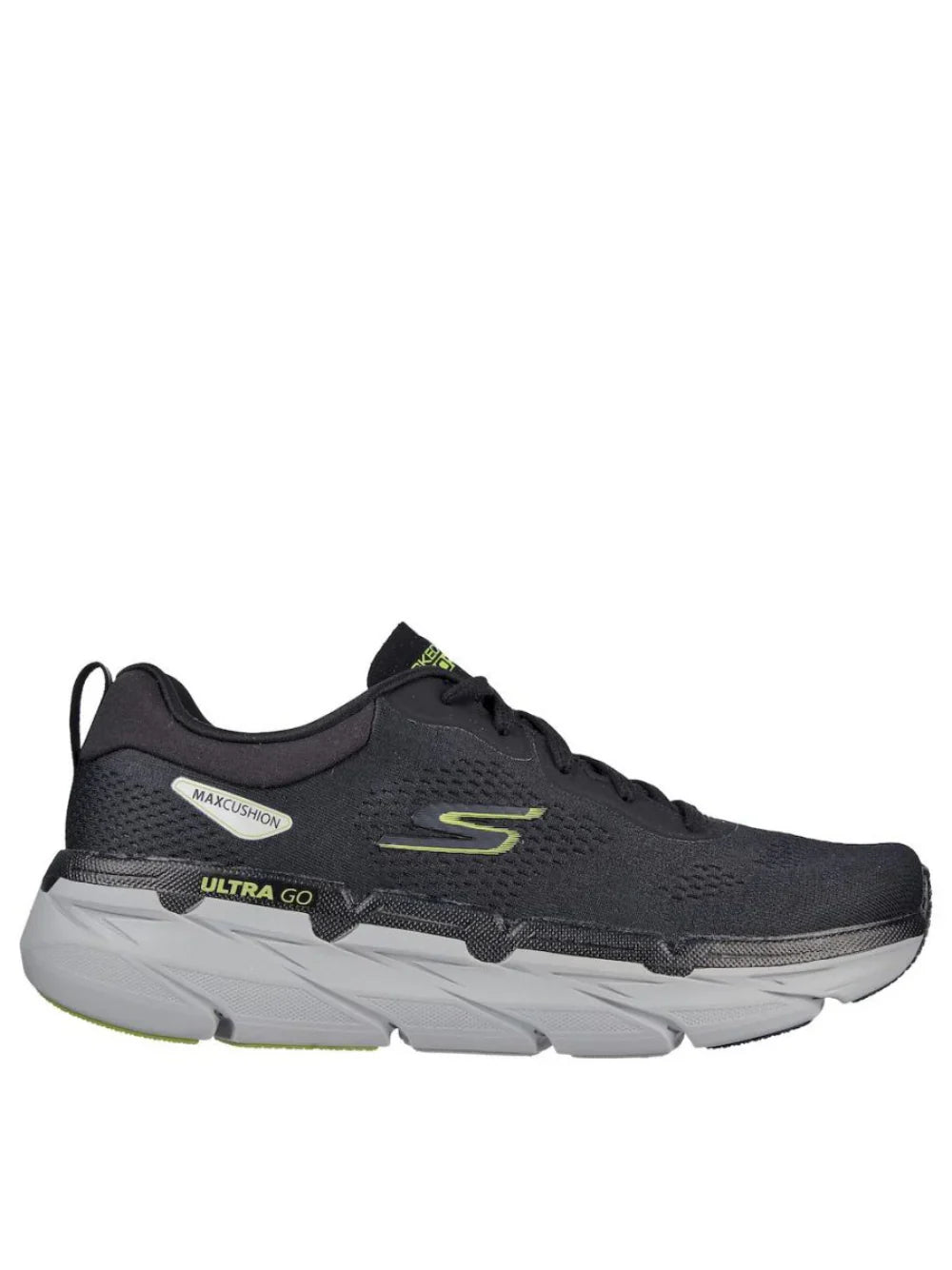 Skecherss Go Run Maxcushion Black White Gray