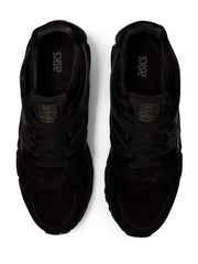Asicss gel kayano black suede