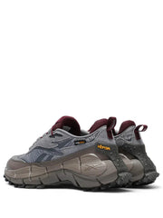 Reebok ZIG Kinetica Edge 2 5 Grey Burgundy