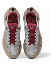 Reebok ZIG Kinetica Edge 2 5 Grey Burgundy