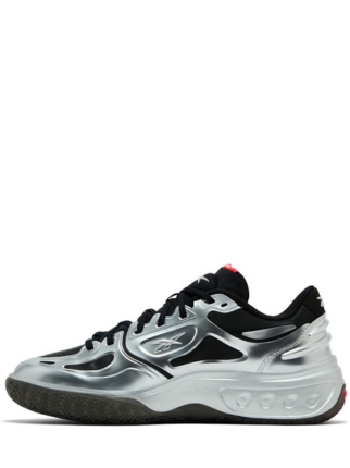 Reebok Engine A Black Silver basketball shoes - 3