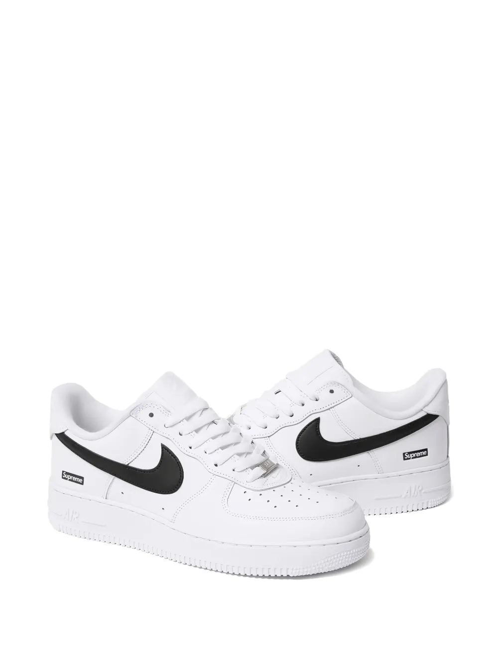 Supreme x Nikee AirForce 1 Low White Black - 2