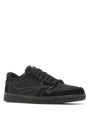 Travis Scott x Air Jordan 1 Low OG Black Phantom With Same Full Kit S Show In Image same Packing Semi UA - 2