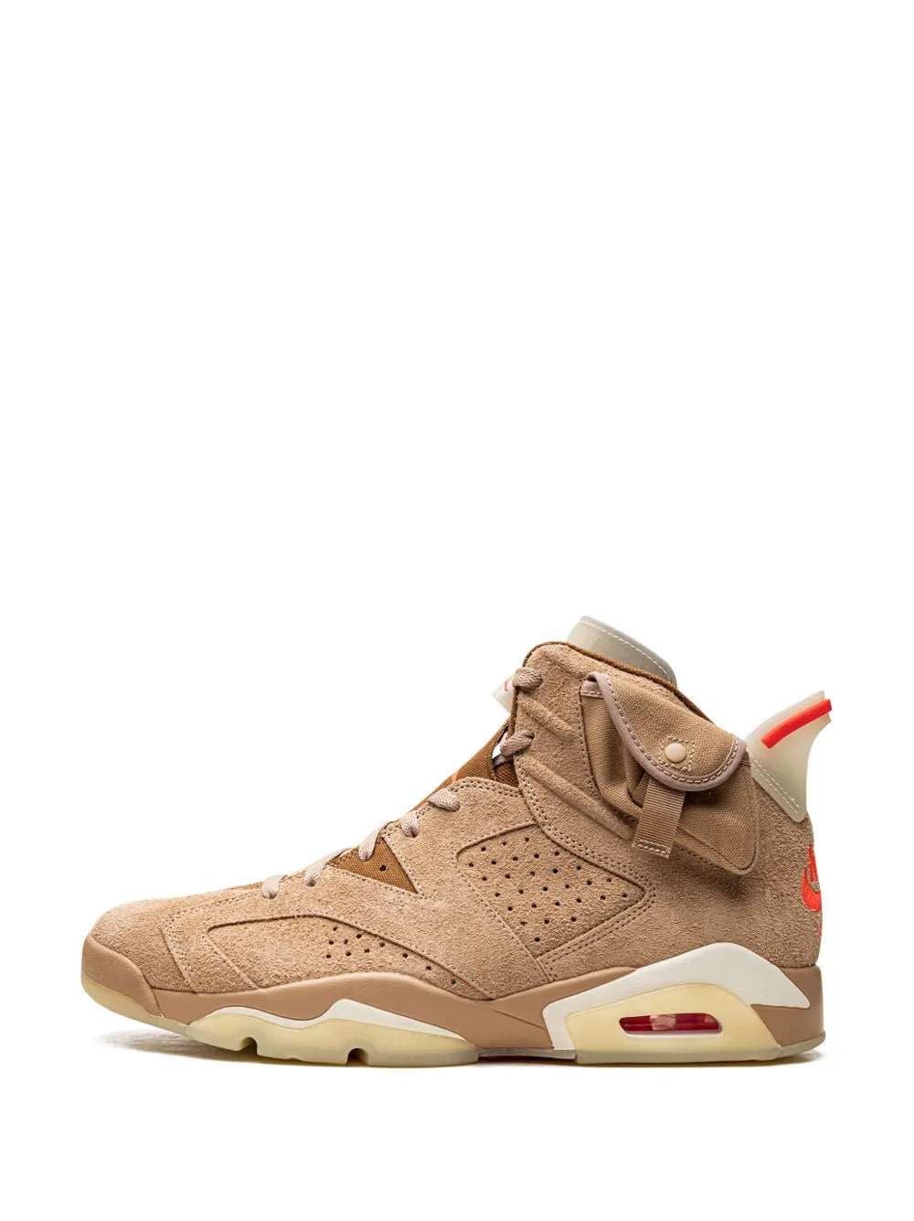 Travis Scott x Air Jordan 6 AJ6-British Khaki With accessories - 3
