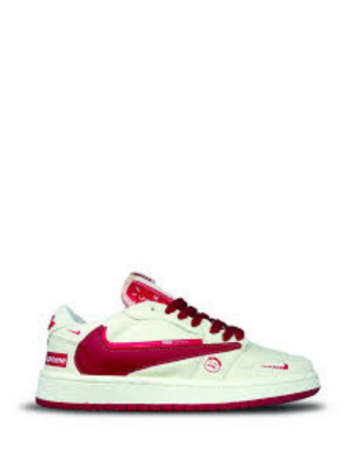 Traviss Scott x Nikee Air Jordan 1 Low x Supremee - 1