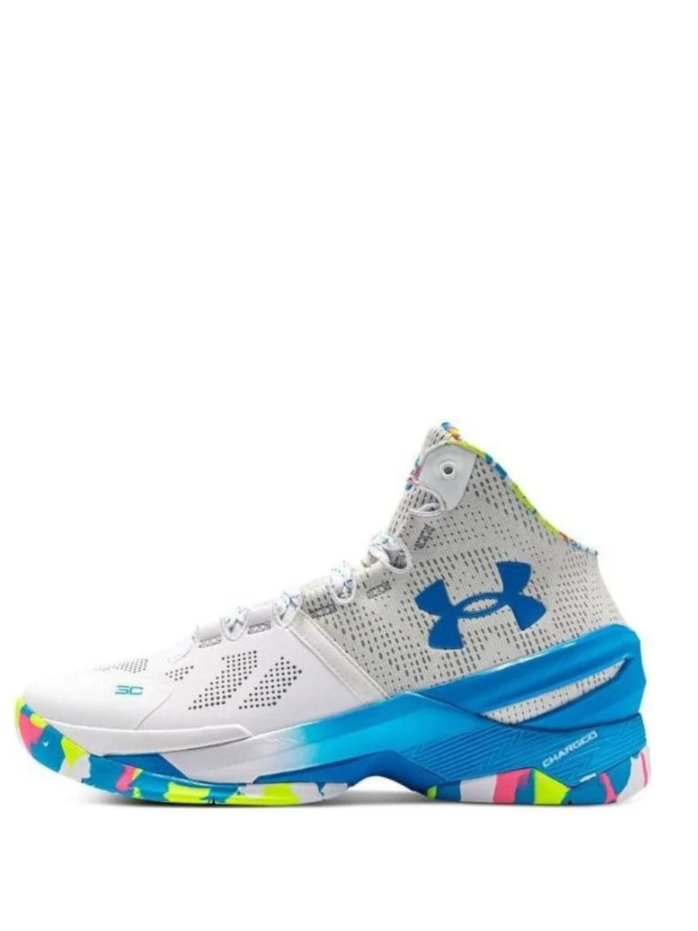 Under Armour Curry High Quality Men s Basketball Sneaker Shoes White - 2