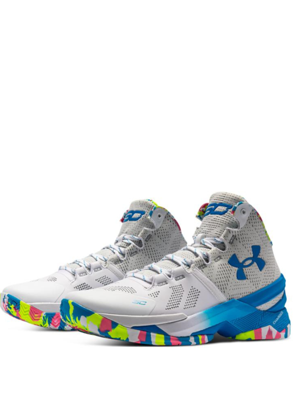 Under Armour Curry High Quality Men s Basketball Sneaker Shoes White - 3