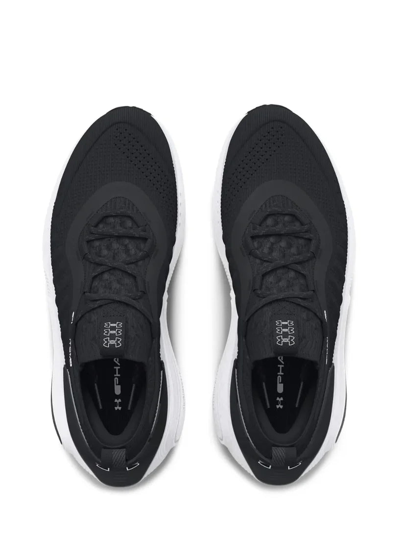 Under Armourr hovr phantom 4 black white 732 - 3